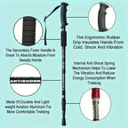 Adjustable Aluminum Trekking Poles Set