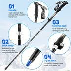 Aluminum Trekking Poles for Hiking