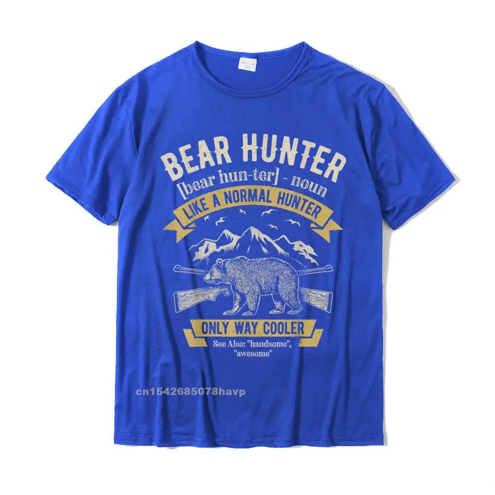 Bear Hunter T Shirt Vintage Hunting T Shirt