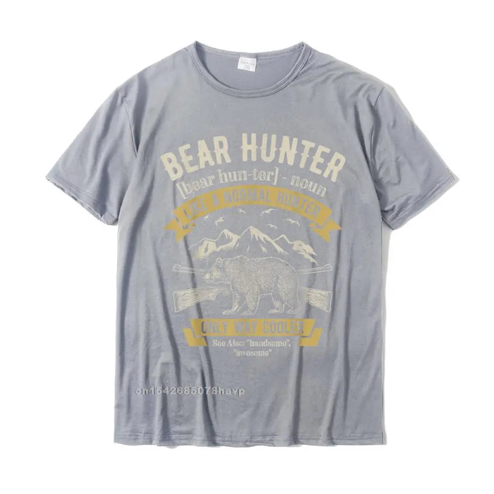 Bear Hunter T Shirt Vintage Hunting T Shirt