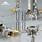 Adjustable mini Camping accessories portable camping gas Stove