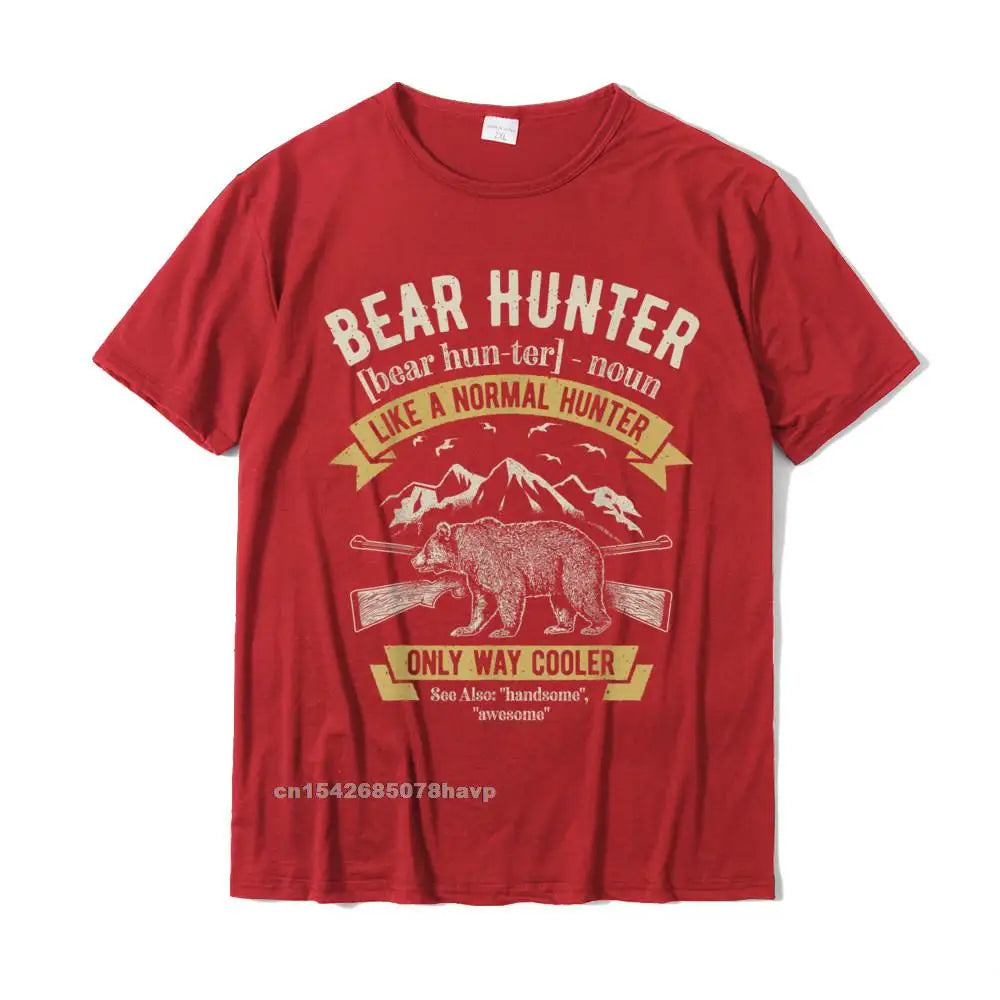 Bear Hunter T Shirt Vintage Hunting T Shirt