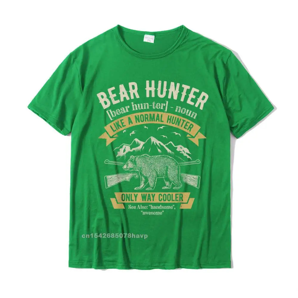 Bear Hunter T Shirt Vintage Hunting T Shirt