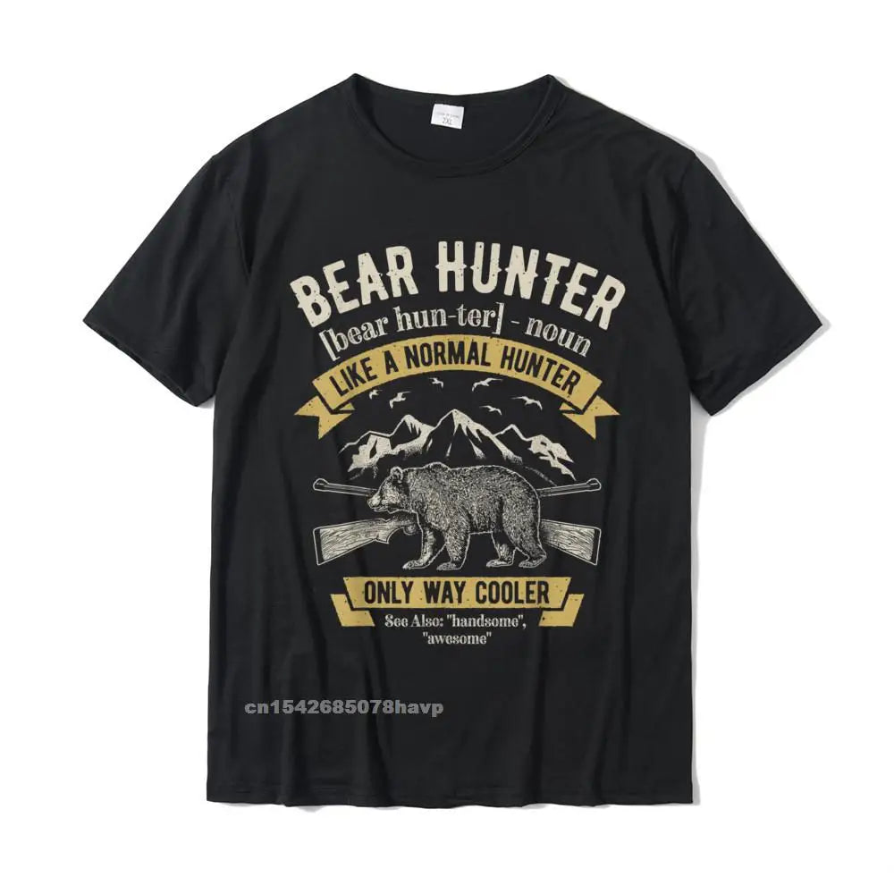 Bear Hunter T Shirt Vintage Hunting T Shirt