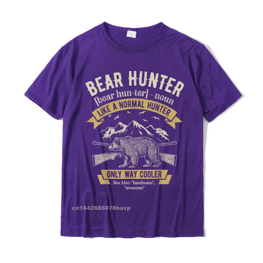 Bear Hunter T Shirt Vintage Hunting T Shirt