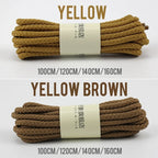 1 Pair Outdoor Strong Round Shoelaces Sneaker Shoe laces High Top Walking Hiking Boot Laces Shoes Strings Quality Bold Shoelace