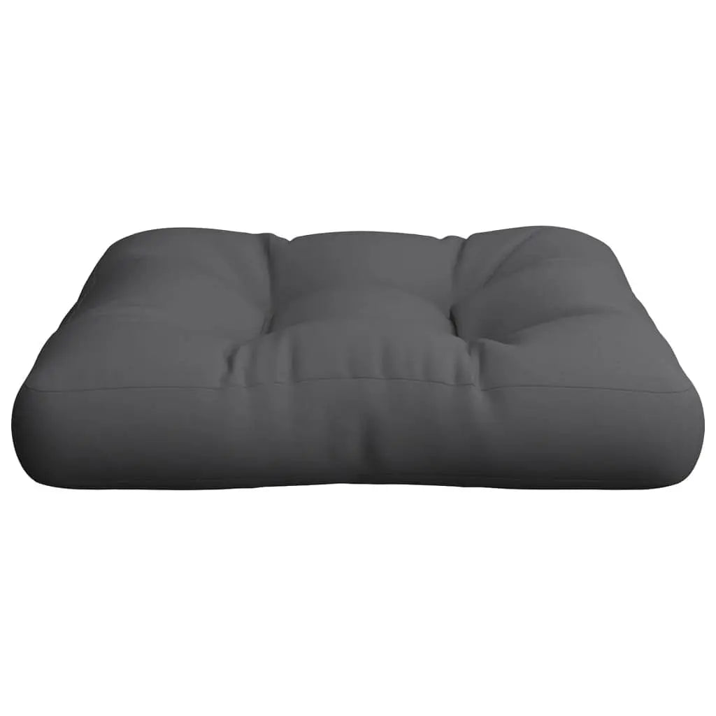 W2B VidaXL Outdoor Cushion 100% Polyester Waterproof Grey 22.8\" X 22.8\" X 3.9\" for Camping and Sleeping
