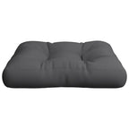 W2B VidaXL Outdoor Cushion 100% Polyester Waterproof Grey 22.8\" X 22.8\" X 3.9\" for Camping and Sleeping