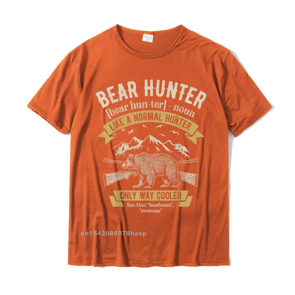 Bear Hunter T Shirt Vintage Hunting T Shirt