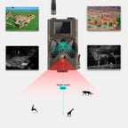 IR  Celluar Trail Camera 16MP 1080P Photos