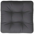 W2B VidaXL Outdoor Cushion 100% Polyester Waterproof Grey 22.8\" X 22.8\" X 3.9\" for Camping and Sleeping