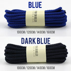 1 Pair Outdoor Strong Round Shoelaces Sneaker Shoe laces High Top Walking Hiking Boot Laces Shoes Strings Quality Bold Shoelace
