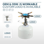 Adjustable mini Camping accessories portable camping gas Stove