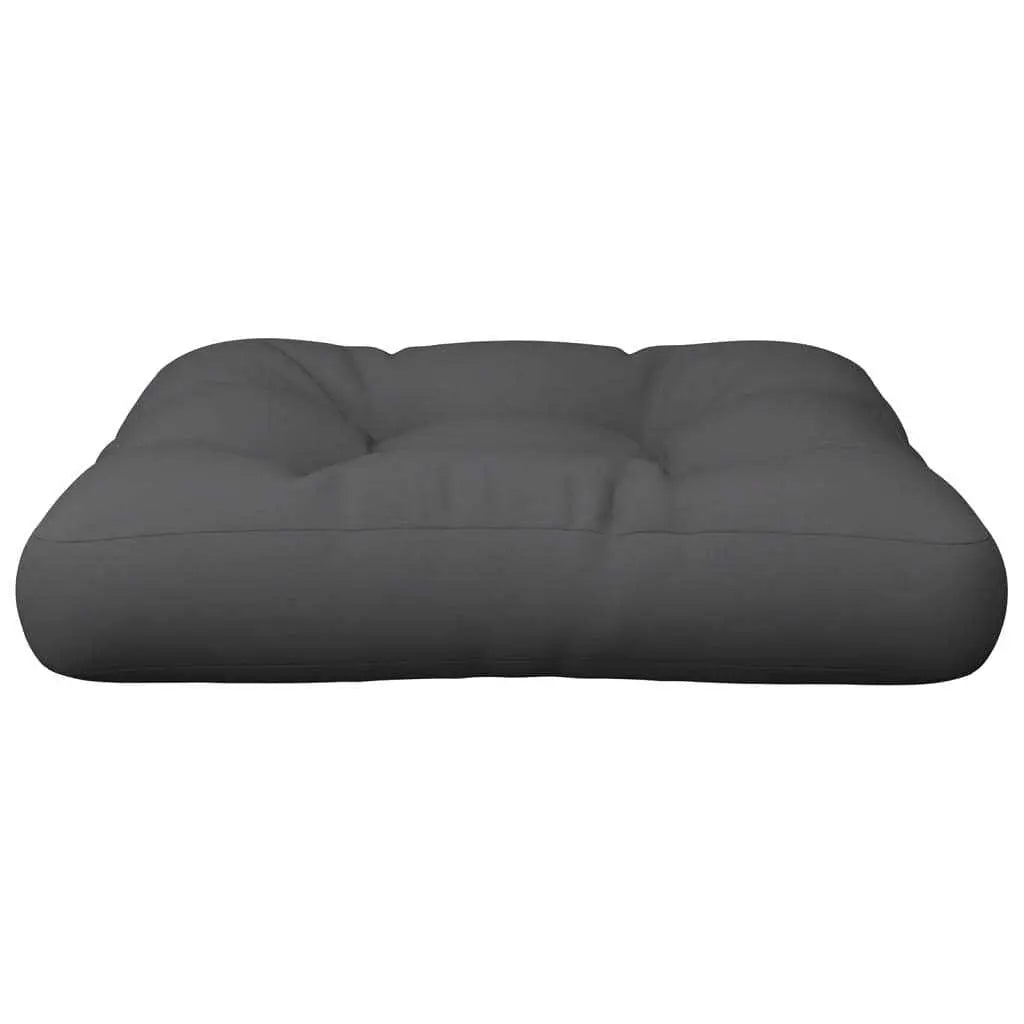 W2B VidaXL Outdoor Cushion 100% Polyester Waterproof Grey 22.8\" X 22.8\" X 3.9\" for Camping and Sleeping