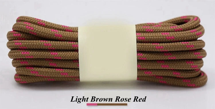 1 Pair Quality Round Shoe Laces Sneaker Shoelaces High Top Outdoor Walking Hiking Boot Laces Shoes Strings 100/120/140/160cm