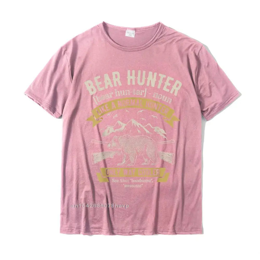 Bear Hunter T Shirt Vintage Hunting T Shirt