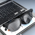 AI Intelligent Translation Glasses Bluetooth-Compatible 5.4 Smart Glasses Support 144 Languages Wireless Headset for Men & Women