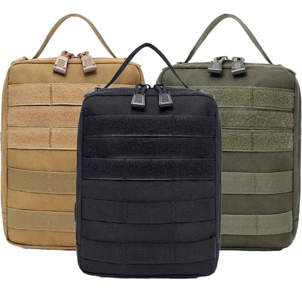 First Aid Kit EMT Medical IFAK Pouch Molle Tactical Med Emergency Trauma Bag for Camping Home Car Hiking Hunting