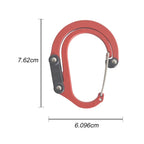 Carabiner Rotating Hook Clip Non-Locking Strong Clips