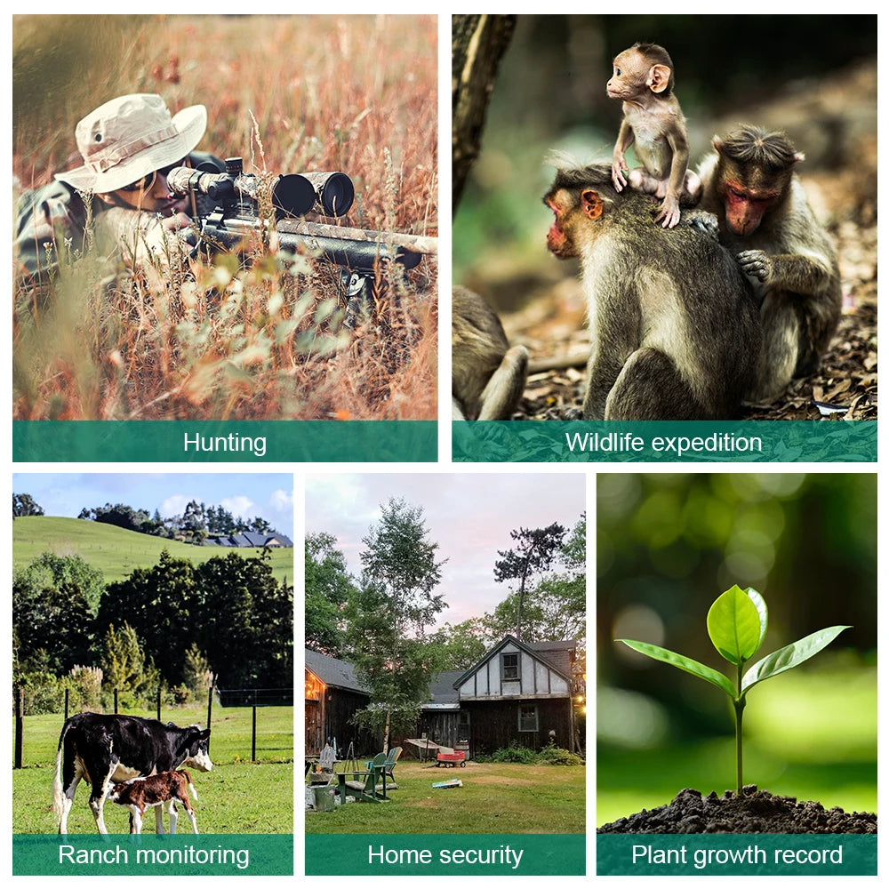 Hunting Trail Camera 16MP 1080P 940nm Infrared Night Vision Motion Activated