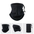 Winter Neck Warmer Gaiter Adjustable Scarf Hiking Cycling Sports Windproof Fleece Ski Face Mask for Men Women Cold Weather