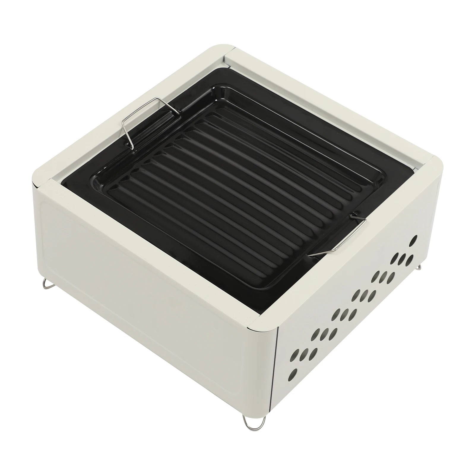 31*31*13.5cm Square Tabletop Barbecue Stove, Outdoor Bbq Grill, Barbecue Grill For Outdoor Cooking