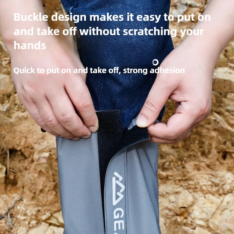 Hiking Gaiters Outdoor Travel Leg Warmers Waterproof