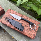 20AZ Straight Knife 440C Steel Blade Nylon ABS Handle Outdoor Camping Wilderness Survival EDC Pocket Knife A Man's Gift