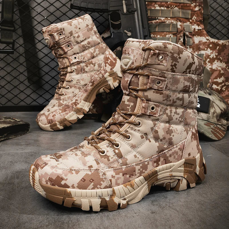 Men's hiking boots lightweight tactical boots outdoor hunting boots men's tactical shoes desert boots hiking boots