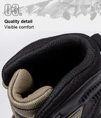 Men's mountain climbing motorcycle boots, outdoor hiking boots, fashionable boots