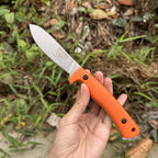 AGK High Hardness Straight Knife Lightweight and Durable Two-handed Design Outdoor Camping Survival Adventure Cutting Knife