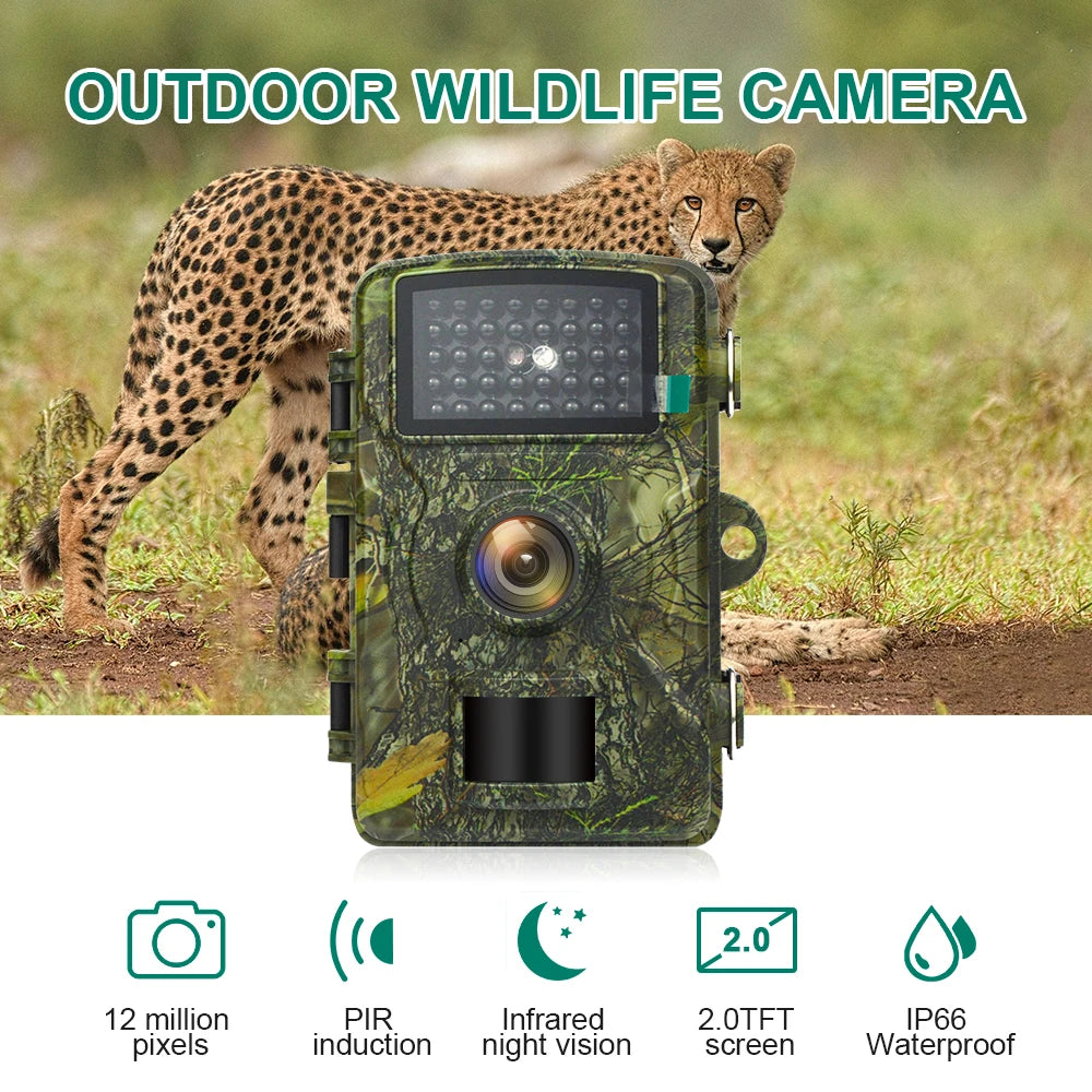 Hunting Trail Camera 16MP 1080P 940nm Infrared Night Vision Motion Activated