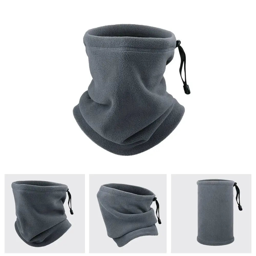 Winter Neck Warmer Gaiter Adjustable Scarf Hiking Cycling Sports Windproof Fleece Ski Face Mask for Men Women Cold Weather