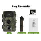 Hunting Trail Camera 16MP 1080P 940nm Infrared Night Vision Motion Activated