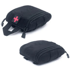 Tactical Molle First Aid Kid Bag Utility Pouch Outdoor Hiking Hunting Emergency Medical Bag Waist Pack Survival Medic Bag
