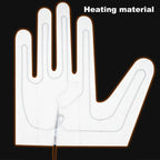 Motorcycle Heated Gloves Winter Motorcycle Waterproof Touch Screen Ski Heated Gloves 3 Gear Temperature Heating Thermal Gloves