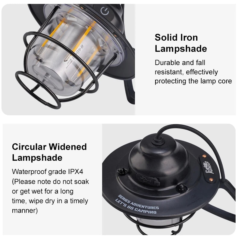 Portable Camping Lamp, Emergency Light