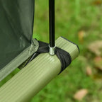 Outsunny Camping Tent Cot, Single Person Folding Cot Combo, Off-Ground Tent, Covered Outdoor Bed with Carry Bag