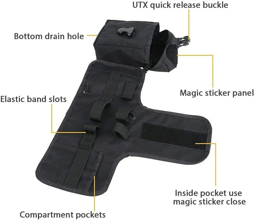 Tactical Molle Medical First Aid Kit IFAK Bag Outdoor Emergency Survival Pouch Camping Rip Away EMT Tools Bag