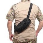 Men Women Trekking Sports Crossbody Sling Chest Shoulder Backpack for Hunting Hiking Travel Camping Outdoor