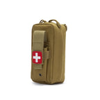First Aid Pouch EMT IFAK Medical Pouch Waist Pack Utility Tool Pouch EDC Pouch Outdoor 1000D Tourniquet Holder