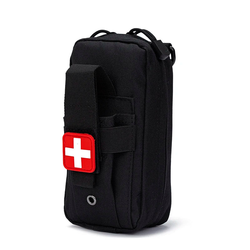 First Aid Pouch EMT IFAK Medical Pouch Waist Pack Utility Tool Pouch EDC Pouch Outdoor 1000D Tourniquet Holder