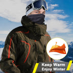 Winter Neck Warmer Gaiter Adjustable Scarf Hiking Cycling Sports Windproof Fleece Ski Face Mask for Men Women Cold Weather