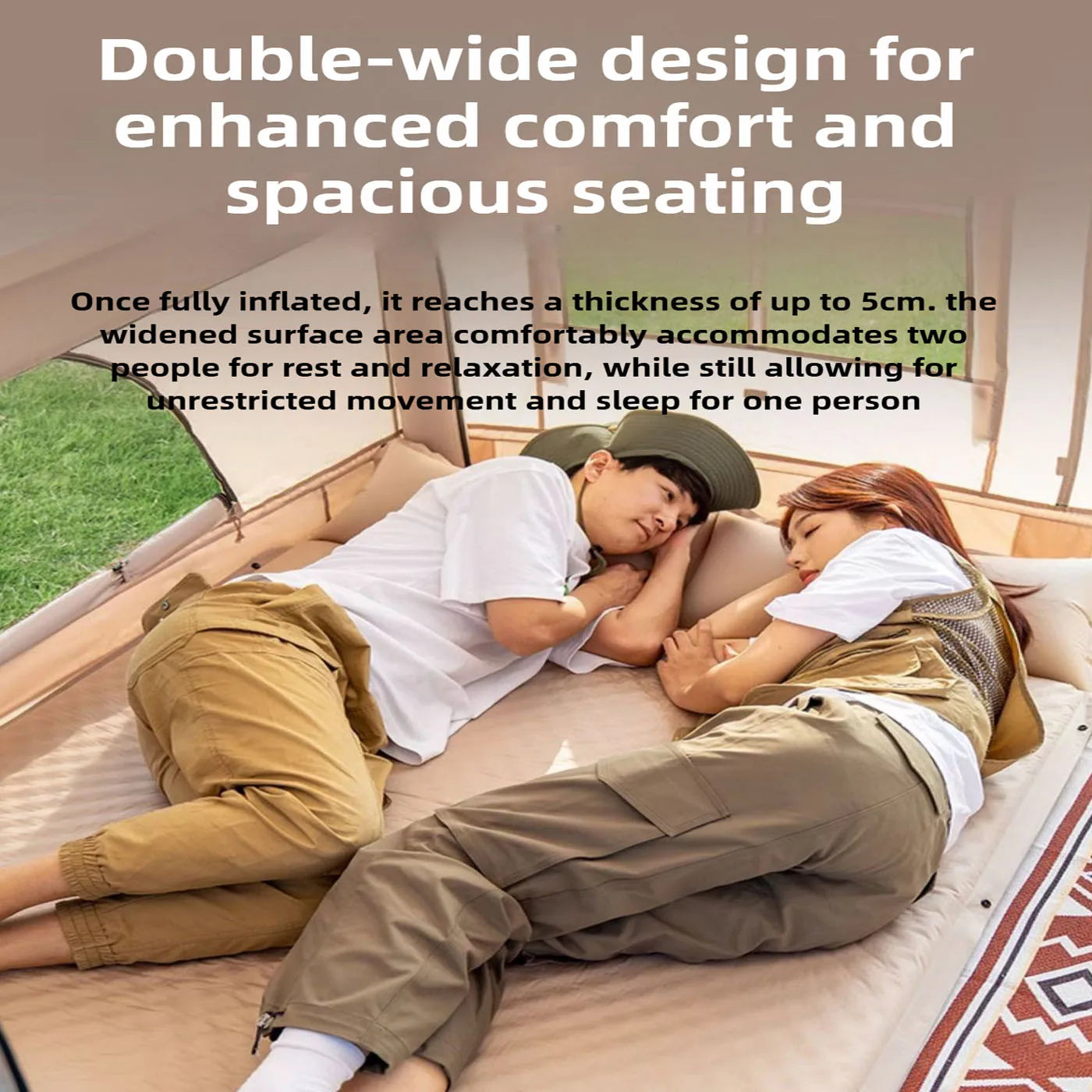 Automatic Inflatable Mattress for Outdoor Camping