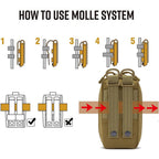Tactical Medical First Aid Kit Rip-away EMT IFAK Survival Molle Pouch Empty Bag 1000D Tourniquet Holder Waist Bag