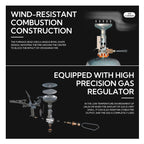 Adjustable mini Camping accessories portable camping gas Stove