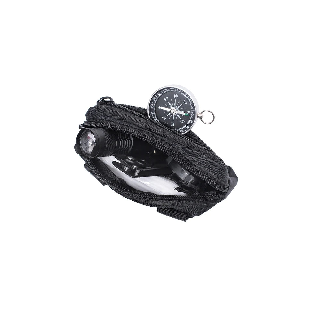 Tactical Molle Waist Belt Hip Pouch Fanny EDC Pack Camping Hunting Utility Bag Molle Medical Outdoor First Aid Sports Bag