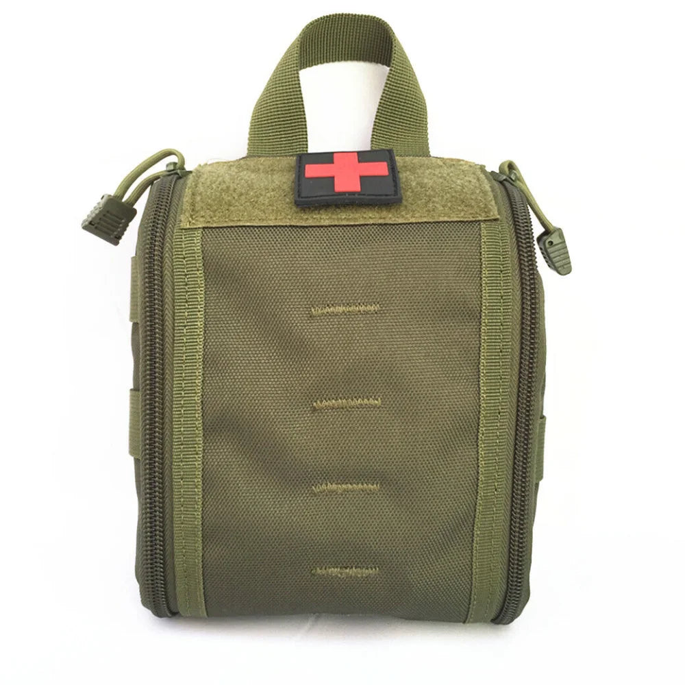 Tactical Molle First Aid Kid Bag Utility Pouch Outdoor Hiking Hunting Emergency Medical Bag Waist Pack Survival Medic Bag