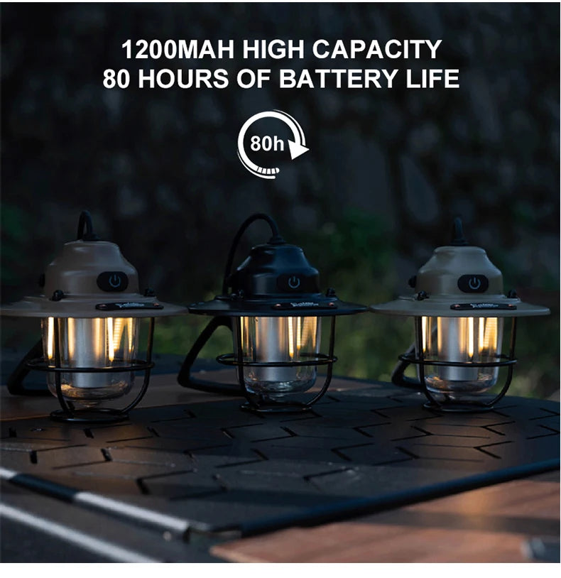 Portable Camping Lamp, Emergency Light