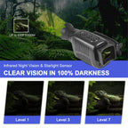 R7 Digital Night Vision Monocular Telescope 5X Zoom Outdoor Full HD Infrared Night Goggles